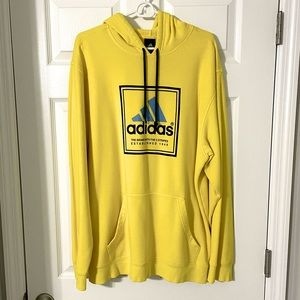 Men’s Yellow Adidas Hoodie